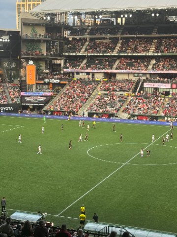 Foris Real Estate client event at a Portland Thorns soccer game